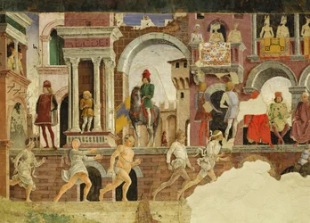 Allegory of April: a Performance at the Borso d